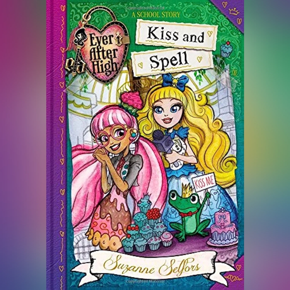 New hardcover book Kiss and Spell